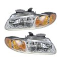 Sawyer Auto Replacement Headlight Assembly Set Of 2 Mechanics Choice For 1996-1999 Dodge Caravan 