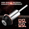 Qiilu Solenoid Repair Kit Starter Rebuild Contact Plunger Set For Subaru