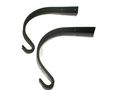 Wrought Iron Hook Medium Arch Lot Of 2 Hand 