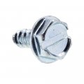 Prime-line Sheet Metal Screws Self-tapping Hex Washer Head Slotted Drive 6 X 3 8 In 50 Pack 