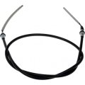 Parking Brake Cable For Gmc R3500 V3500 1990 1991 Black Rubber Jacket With Conduit 56 38 In Length Replaces 14064664 14072682 