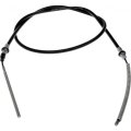 Parking Brake Cable For Gmc R3500 V3500 1990 1991 Black Rubber Jacket With Conduit 56 38 In Length Replaces 14064664 14072682
