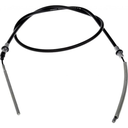 Parking Brake Cable For Gmc R3500 V3500 1990 1991 Black Rubber Jacket With Conduit 56 38 In Length Replaces 14064664 14072682