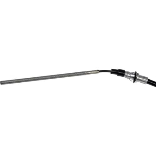 Parking Brake Cable For Gmc R3500 V3500 1990 1991 Black Rubber Jacket With Conduit 56 38 In Length Replaces 14064664 14072682