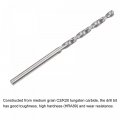 Uxcell Solid Carbide Drill Bits 1 8mm C2 K20 Tungsten Jobber Straight Shank Drilling Tool For Stainless Steel Aluminum Iron