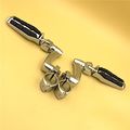 Chrome Adjustable Highway Peg Mounting Kit With Footpegs For Goldwing Vtx1300 Shadow Valkyrie Triumph Equipped 1 Inch 25mm 