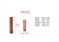 Tig Stubby Gas Lens Collet Body Kit 49pcs For Wp 17 18 26 Torches Glass Cup 10 5 8 In X 1 Clear Quartz Nozzle With 17cb20 17gl
