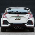 Ipick Image For Honda Civic Type-r Black Real 3k Carbon Fiber Finish Abs Plastic License Plate Frame