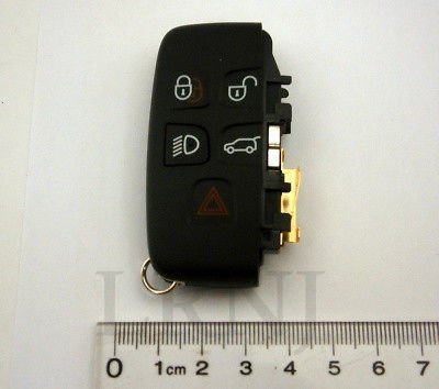 Evoque 2012 2014 Remote Control Key Fob Cover Case Shell Lr059383 Shiny Finish Replacement Casing For Vin Ch000001 Eh862000