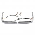 Tcmt Lower Saddlebag Decoration Trim Led Light Fit For Honda Goldwing 1800 Gl1800 2001-2017