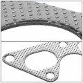 Dna Motoring Gkt-a-hd-ml02 Steel Reinforced Graphite Exhaust Header Gasket For Dodge Colt 1 8l 93-94 Lancer 2 0l Na 02-07