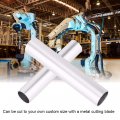 Oljf 6061 Aluminum Round Tube 500mm Length Inner Dia Seamless Straight Tubing Od 50mm Id 34mm