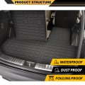 Tpe Floor Mats Fit Hyundai Santa Fe 2024-2025 Truck Accessories Cargo Liners All Weather Protection 1pcs Black Alfombras Para