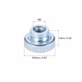 Uxcell Knurled Thumb Nuts 10pcs M5x0 8mm Iron Round Knobs Fastener For 3d Printer Parts