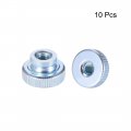 Uxcell Knurled Thumb Nuts 10pcs M5x0 8mm Iron Round Knobs Fastener For 3d Printer Parts