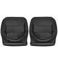 Driver Passenger Side Bottom Perf Leather Seat Cover Black For Volkswagen Jetta 2011 2012 2013 2014 2015 2016 2017 