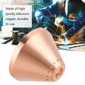 Plasma Shield Cup Cap For Max125 Copper Cutting Torch Consumables High Temperature Resistance