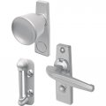Prime-line K 5000 Tulip Knob Latch 1-3 4 In Mounting Holes Aluminum 1 Set 