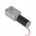 Bemonoc Small Dc 12v High Torque 8 Rpm Turbo Worm Geared Motor Metal Gears Shaft Output 8mm For Diy Parts