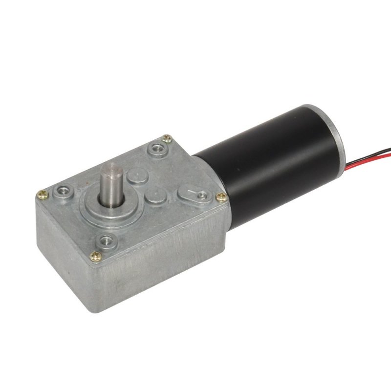 Bemonoc Small Dc 12v High Torque 8 Rpm Turbo Worm Geared Motor Metal Gears Shaft Output 8mm For Diy Parts