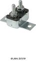 Cole Hersee 30128-40-bx 40 Amp 12v Circuit Breaker Met Brk Hwd 