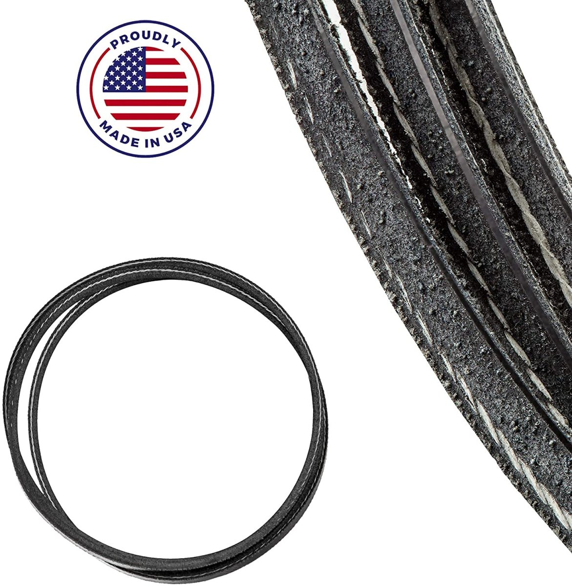 Poly V Drive Belt Fits 6pj355 Micro-v V-belt Rubber With 6 Ribs 355mm High Strength Replacement - Motor