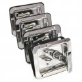 Red Hound Auto 4 Trailer Door Latch T-handle Large Lock Stainless Keys Camper Rv Truck Toolbox 