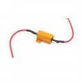 Uxcell 2pcs 25w 3rj Led Headlight Canbus Decoder No Error Free Load Resistor For Car