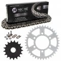 Niche Drive Sprocket Chain Combo For Kawasaki Ninja Zx10r Front 17 Rear 39 Tooth 520v O-ring 110 Links