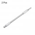 Uxcell 2pcs 1 4 Hex Shank Flexible Extension Bit Shaft 200mm Soft Screwdriver Bits