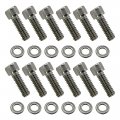 Sbf Stainless Steel Valve Cover Bolt Kit Replacement For Ford Small Block 260 289 302 351w 5 0l