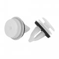 X Autohaux 20pcs Plastic White Retainer Clips For Bmw E46 E90 F30 X5 X3 E60 51418224768