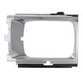 Hecasa Left Headlight Door Bezel Set For 1984-1986 Toyota Pickup 4runner Sr5 Turbo Replacement 5313289105 To2512102 Headlamp 