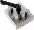 Toolusa Hexagonal Sheet Metal Cutter Set Ergonomic Handle Multiple Sizes 10 5-21mm Precise Versatile For Crafting 
