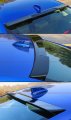 Premium Jdm Gloss Black Rear Window Roof Spoiler Compatible With 2022 2023 2024 Honda Civic Lx Ex Si Sedan