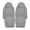 Driver Passenger Side Bottom Top Lean Back Replacement Leather Seat Cover Gray For Ford Excursion Xlt Limited 2000 2001 