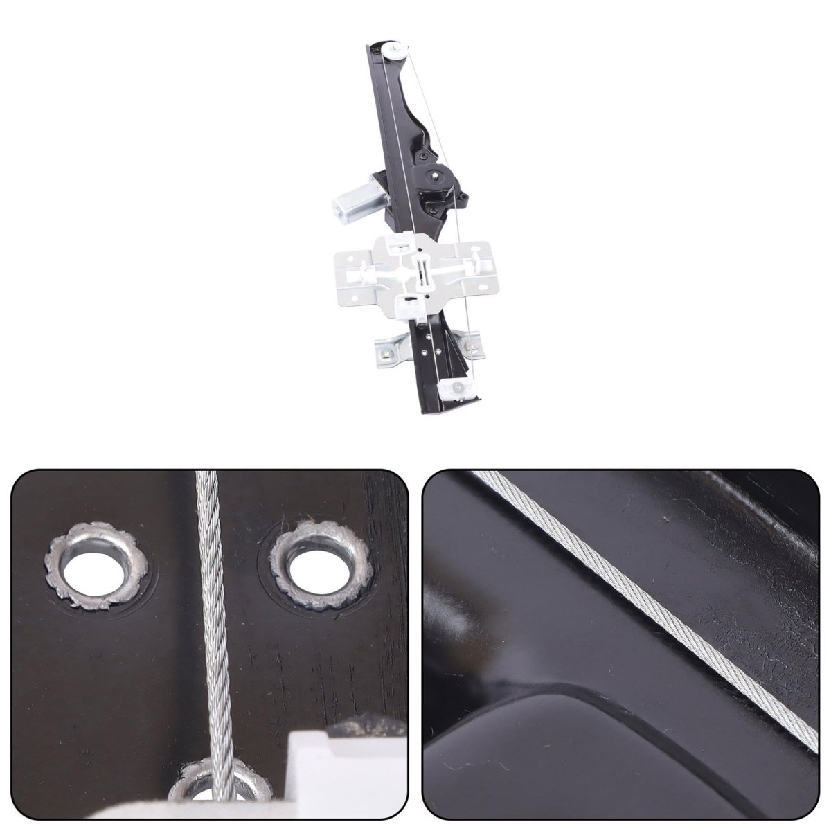 Power Window Regulator With Motor Front Right Side For 2011 2012 Enclave 2007 Acadia 2010 Saturn Outlook Replacement 751 820