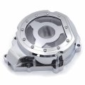 Httmt- Chrome Cnc See Through Left Engine Magneto Generator Cover Gasket Compatible With 17-21 Suzuk Gsx-r1000 P N