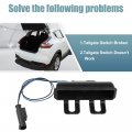 X Autohaux A45174787 Liftgate Tailgate Hatch Handle Assembly For Smart Fortwo Passion 1 0l L3 Gas Pure 1 Trunk Rear