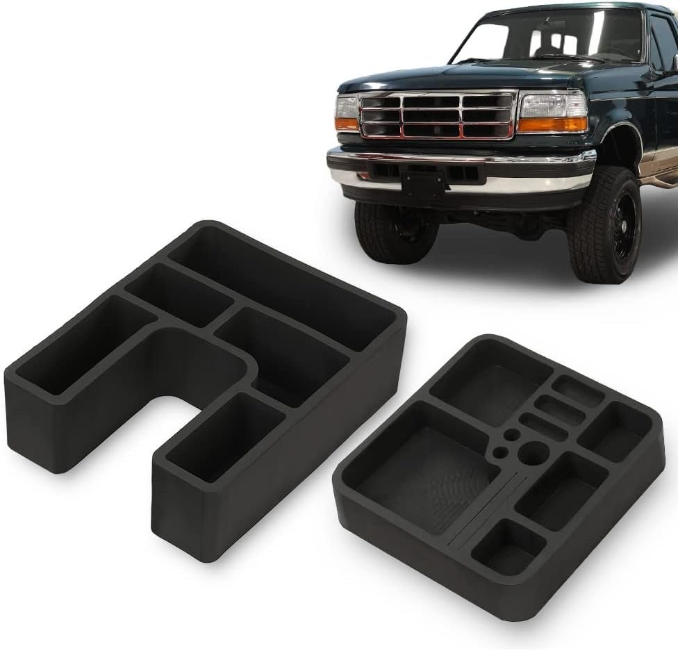 Center Console Lid For Ford Ranger 2004-2011 With Full Armrest Repair Kit 3l5z10047a20aab Black