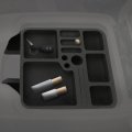 Center Console Lid For Ford Ranger 2004-2011 With Full Armrest Repair Kit 3l5z10047a20aab Black