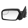 Auto Dynasty Fo1320422 Side Door Power Mirror With Heated Glass Texture Cover For Ford Fusion 2011-2012 Driver Left Paint To