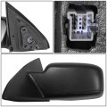 Auto Dynasty Fo1320422 Side Door Power Mirror With Heated Glass Texture Cover For Ford Fusion 2011-2012 Driver Left Paint To