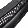 G-plus Mesh Front Bumper Upper Hood Grille Grill With Drl Led Accent Vent Lights Compatible Ford Mustang 2015-2017