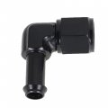 Labwork 3 8 Inch 90 Degree Female Hose Barb Fuel Fittings 6an Adapter Black Anodized