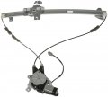 Front Left Power Window Regulator With Motor For Ford E Series Econoline Super Duty 1992 To 2014 Fits E150 E250 E350 E450 E550 