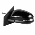 Driver Side Mirror For Toyota Rav4 Us Built Textured Black Ptm Cover Turn Signal Blind Spot Detection Foldaway Heated Power
