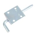 Auto Car Lock Barrel Bolt Spring Latch Loaded Pin Galvanized 5 31 Inches Long Silver Tone