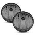 Amerilite For 2007 2008 2009 2010 2011 2012 2013 Gmc Sierra Smoke Bumper Fog Lights Pair Passenger And Driver Side