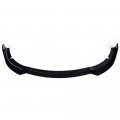 G-plus 3pcs Front Bumper Lip Spoiler Spiltter Body Kit Compatible With 2015-2022 Dodge Charger Srt Sedan 4dr Gloss Black